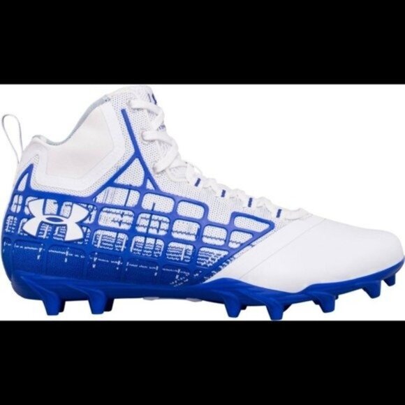Under Armour Men\'s Banshee Mid MC Lacrosse Cleats Size 12 main image 11